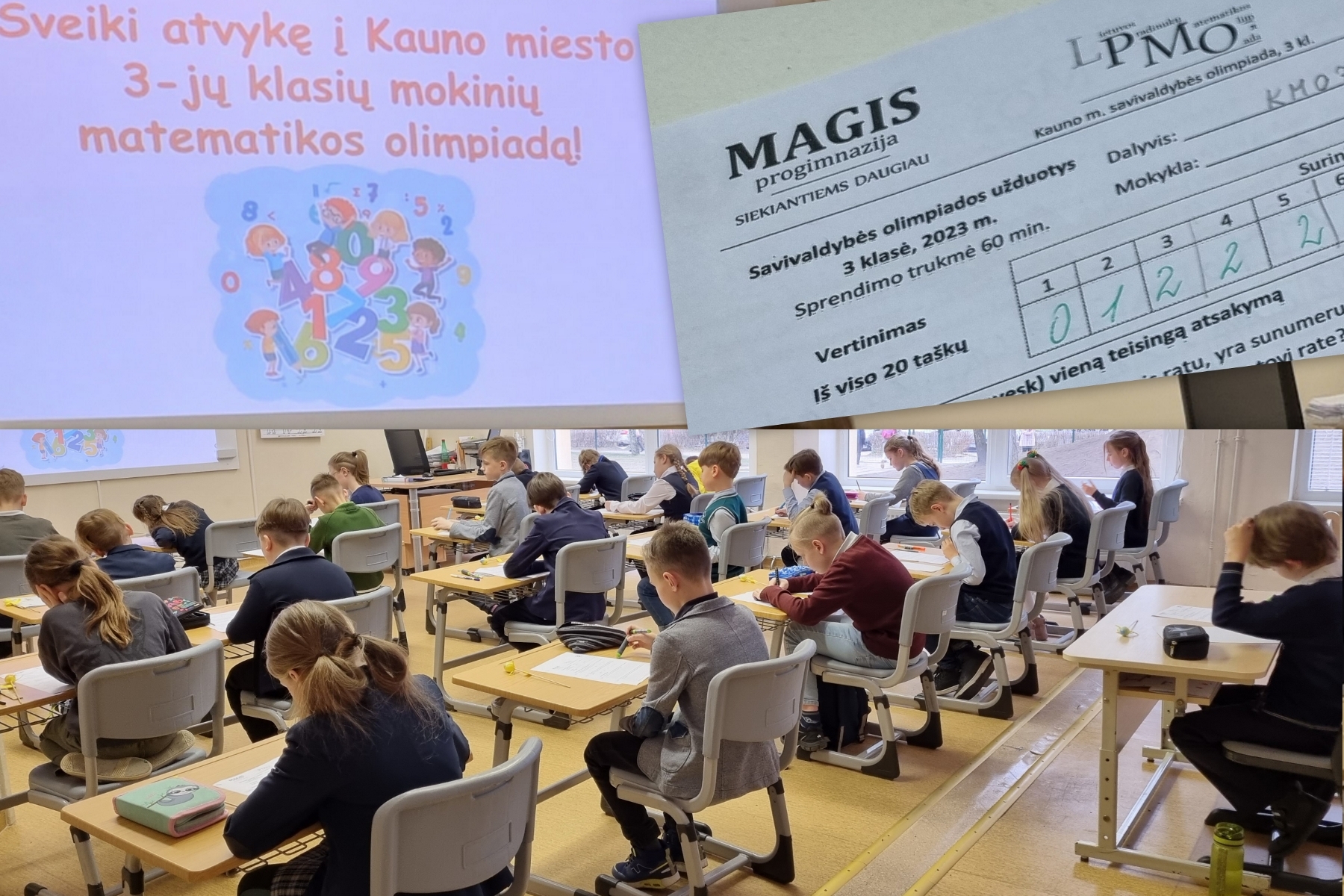Kauno miesto 3 klasių mokinių matematikos olimpiada