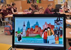 Nuotolinė edukacija „Kelionė po Lietuvą“