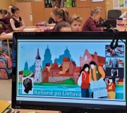 Nuotolinė edukacija „Kelionė po Lietuvą“